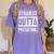 Straight Outta Preschool Shirt Great Pre-K Graduation Women's Comfort Colors T-Shirt Violet