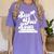 Sue You Soon Law Student School Graduation Women's Comfort Colors T-Shirt Violet