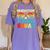 Summer Vacation Graduation Cruise Squad 2026 Matching Women's Comfort Colors T-Shirt Violet