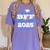 Super Proud Bff Of 2025 Graduate Senior Graduation Family Premium Women's Comfort Colors T-Shirt Violet