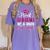 Super Proud Grandma Of 2025 Graduate Graduation Family Women's Comfort Colors T-Shirt Violet