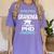 Super Proud Grandma Of A PHD Graduate Senior Graduation Women's Comfort Colors T-Shirt Violet