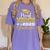 Super Proud Mommom Of 2025 Graduate Senior Graduation Family Premium Women's Comfort Colors T-Shirt Violet
