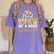 Super Proud Nephew Of 2025 Graduate Senior Graduation Family Women's Comfort Colors T-Shirt Violet
