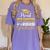 Super Proud Step Daughter Of 2025 Graduate Graduation Family Women's Comfort Colors T-Shirt Violet