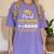 Super Proud Step Grandpa Of 2025 Graduate Graduation Family Premium Women's Comfort Colors T-Shirt Violet