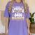 Super Proud Uncle Of A Class Of 2026 Graduate Graduation Women's Comfort Colors T-Shirt Violet