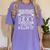 Super Sexy Economist Economist Graduation Women's Comfort Colors T-Shirt Violet