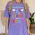 I Survived 5th Grade Graduation Class 2023 Elementary Women's Comfort Colors T-Shirt Violet