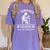 I Survived AP Calculus AB Graduation Senior 2025 Women's Comfort Colors T-Shirt Violet