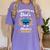 I Survived My Dad's Master's Degree Graduation Women's Comfort Colors T-Shirt Violet