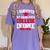I Survived My Daughter's College Degree College Graduation Women's Comfort Colors T-Shirt Violet