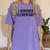 I Survived Elementary Graduation School Student Women's Comfort Colors T-Shirt Violet