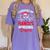 i Survived My Fiance's Nursing Degree Graduation Gifts Women's Comfort Colors T-Shirt Violet