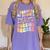 i Survived My Fiance's Nursing Degree Graduation Groovy Premium Women's Comfort Colors T-Shirt Violet