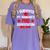 I Survived My Husband's PHD Dissertation Graduation Women's Comfort Colors T-Shirt Violet