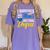 i Survived My Moms Doctoral Degree Graduation Gifts Women's Comfort Colors T-Shirt Violet