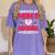 I Survived My Mom’s Nursing Degree Nurse Nursing Graduation Women's Comfort Colors T-Shirt Violet