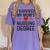 I Survived My Mom's Nursing Degree School Graduation Nursing Women's Comfort Colors T-Shirt Violet