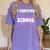 I Survived Nursing School Class Of 2025 New Nurse Graduation Women's Comfort Colors T-Shirt Violet