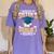 i Survived My Sisters Bachelor's Degree Graduation Gifts Women's Comfort Colors T-Shirt Violet