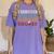 I Survived My Sister's Nursing Degree Graduation Nurse Lover Women's Comfort Colors T-Shirt Violet