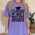 I Survived My Wife's Masters Degree Graduation Class Of 2025 Women's Comfort Colors T-Shirt Violet