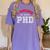 I Survived My Wife's PhD Graduation Slim Fit Shirt Women's Comfort Colors T-Shirt Violet I Survived My Wife's PhD Graduation Slim Fit Shirt Women's Comfort Colors T-Shirt Violet