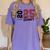 Swimming Senior Night Swimming Senior 2025 Graduation 59 Women's Comfort Colors T-Shirt Violet