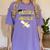 Tassel Worth The Hassle 2018 Graduation Quote Ylw Women's Comfort Colors T-Shirt Violet