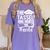 The Tassel Was Worth The Hassle Graduation Class Premium Tri-Blend Women's Comfort Colors T-Shirt Violet