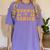 Tennis Senior Night Tennis Senior 2025 Graduation 11 Women's Comfort Colors T-Shirt Violet