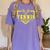 Tennis Senior Night Tennis Senior 2025 Graduation 20 Women's Comfort Colors T-Shirt Violet