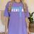 Tennis Senior Night Tennis Senior 2025 Graduation 33 Women's Comfort Colors T-Shirt Violet