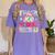 Thank You 1st Grade Teachers Graduation Last Day Of School Women's Comfort Colors T-Shirt Violet