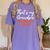 That's My Grandson 2018 Graduation Shirt For Grad Nanas Women's Comfort Colors T-Shirt Violet