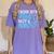 Veterinarian Vet Tech Week Graduation Thank You Birthday Women's Comfort Colors T-Shirt Violet