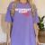 Veterinary School Graduation Class Of 2018 Women's Comfort Colors T-Shirt Violet