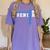Volleyball Senior Night Volleyball Senior 2025 Graduation 23 Women's Comfort Colors T-Shirt Violet