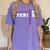 Volleyball Senior Night Volleyball Senior 2025 Graduation 26 Women's Comfort Colors T-Shirt Violet
