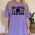 Volleyball Senior Night Volleyball Senior 2025 Graduation 28 Women's Comfort Colors T-Shirt Violet