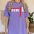 Volleyball Senior Night Volleyball Senior 2025 Graduation 5 Women's Comfort Colors T-Shirt Violet