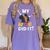 My Wife Did It Graduation Congratulation Graduate You Did It Women's Comfort Colors T-Shirt Violet