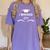 I Winged It Cosmetology Graduation Women's Comfort Colors T-Shirt Violet
