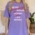 Woman Law Degree Graduation Diploma Party Women's Comfort Colors T-Shirt Violet