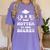 Women's Groovy Nurse BSN Now Hotter By One Degree Graduation BSN RN Women's Comfort Colors T-Shirt Violet