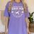 Wrestling Senior Mom The Final Match 2026 Graduation Women's Comfort Colors T-Shirt Violet