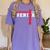 Wrestling Senior Night Wrestling Senior 2026 Graduation 13 Women's Comfort Colors T-Shirt Violet