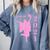 12th Grade Girls Graduation High School Graduation Comfort Colors Sweatshirt Blue Jean