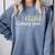 1st Grader Coming Soon Kindergarten Graduation Comfort Colors Sweatshirt Blue Jean